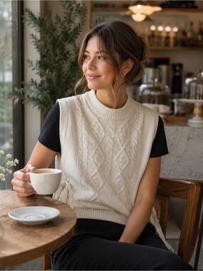 Reitmans Signature Cable Knit Vest